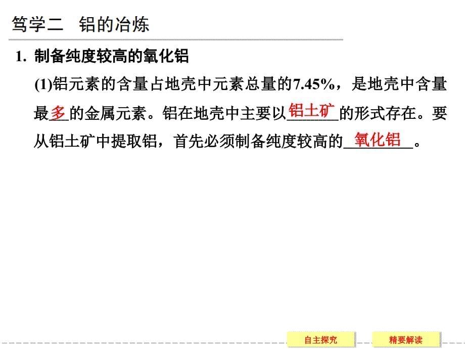 (苏教版化学选修2)2.4《镁和铝的冶炼》ppt幻灯片(30页)_第5页