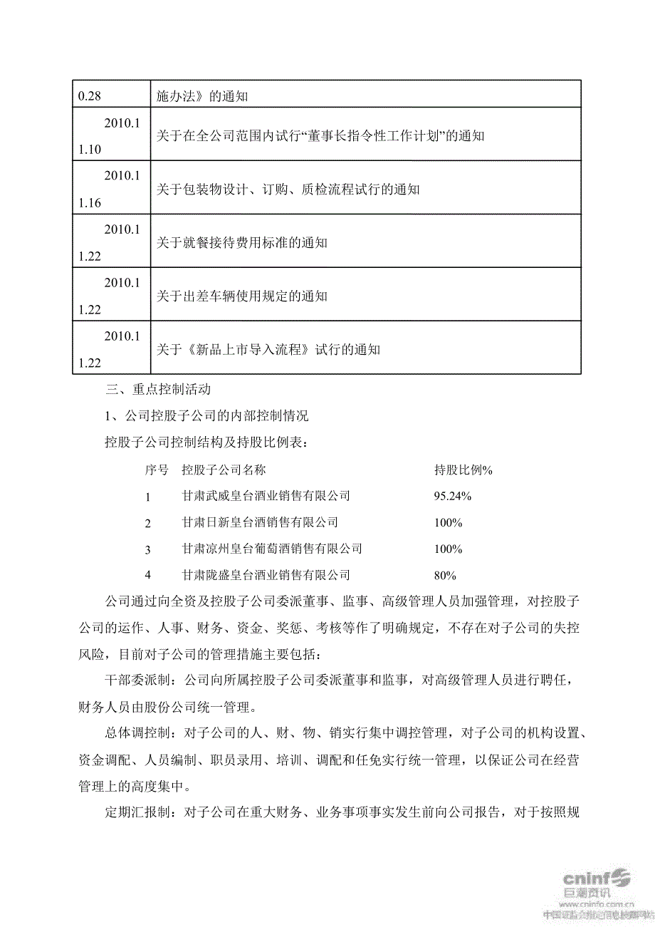 st皇台：公司内部控制自我评价报告_第4页