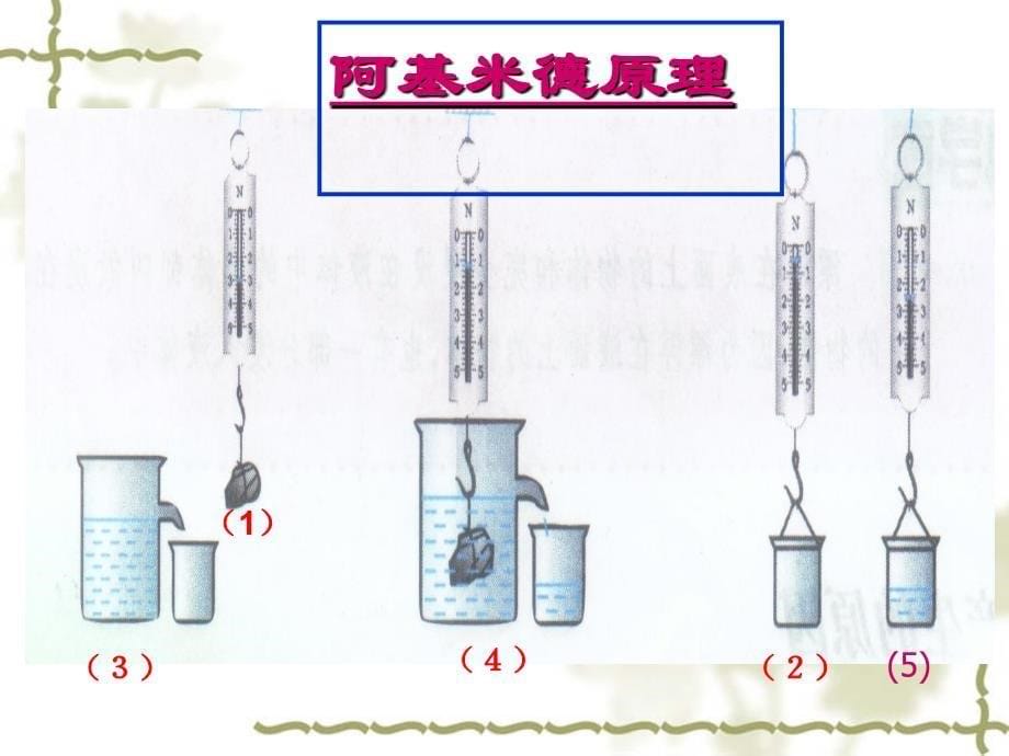 ppt-跟物体浸入液体中的体积有关,跟液体的密度有关,全部浸_第5页