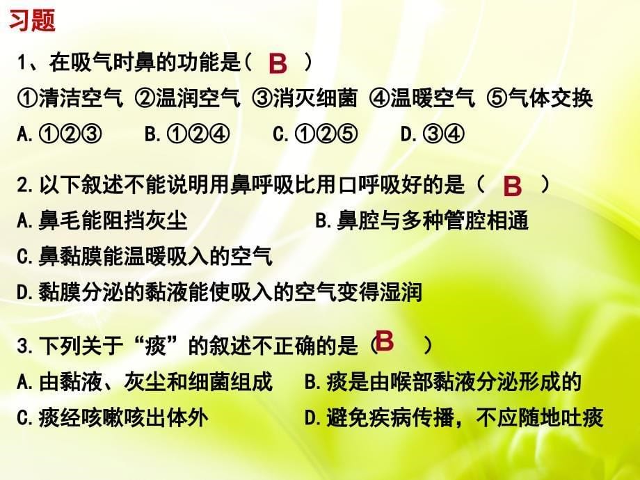 zrf专题五(2)呼吸系统、循环系统课件_第5页