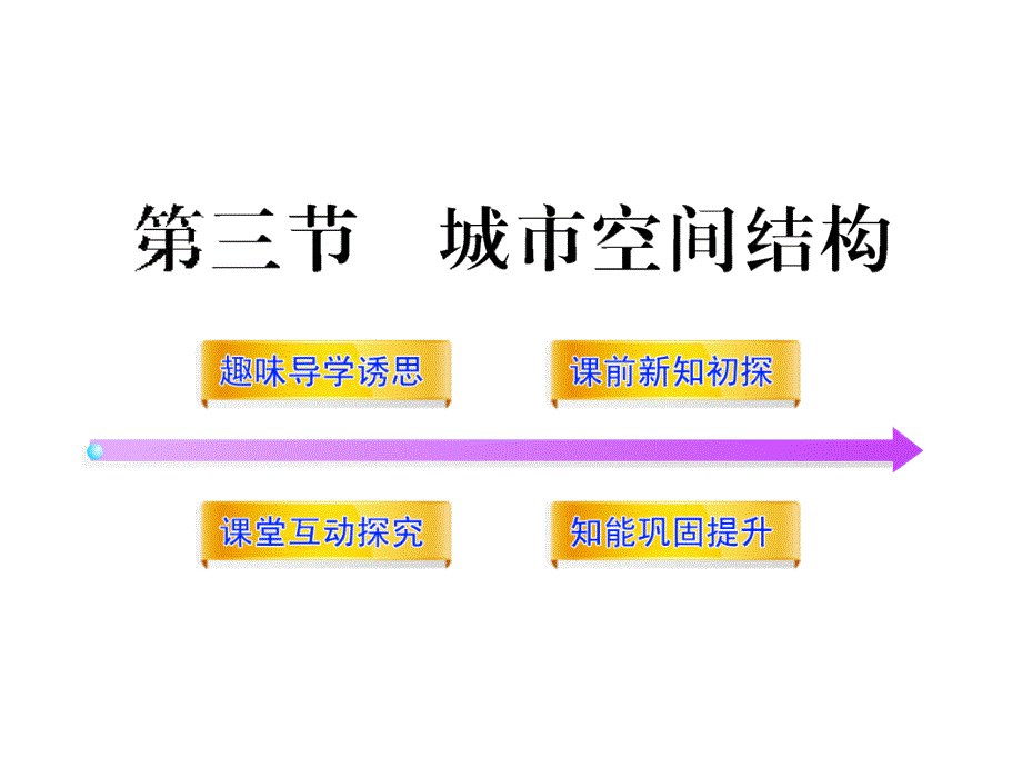 高中地理鲁教版必修二-2.3-《城市空间结构》课件_第1页