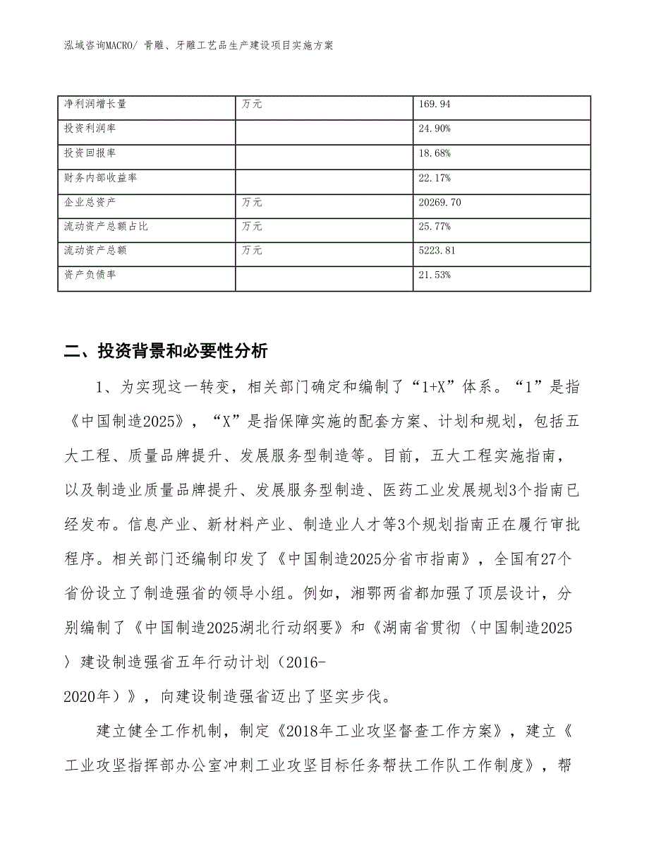 骨雕、牙雕工艺品生产建设项目实施方案(总投资9296.98万元)_第3页