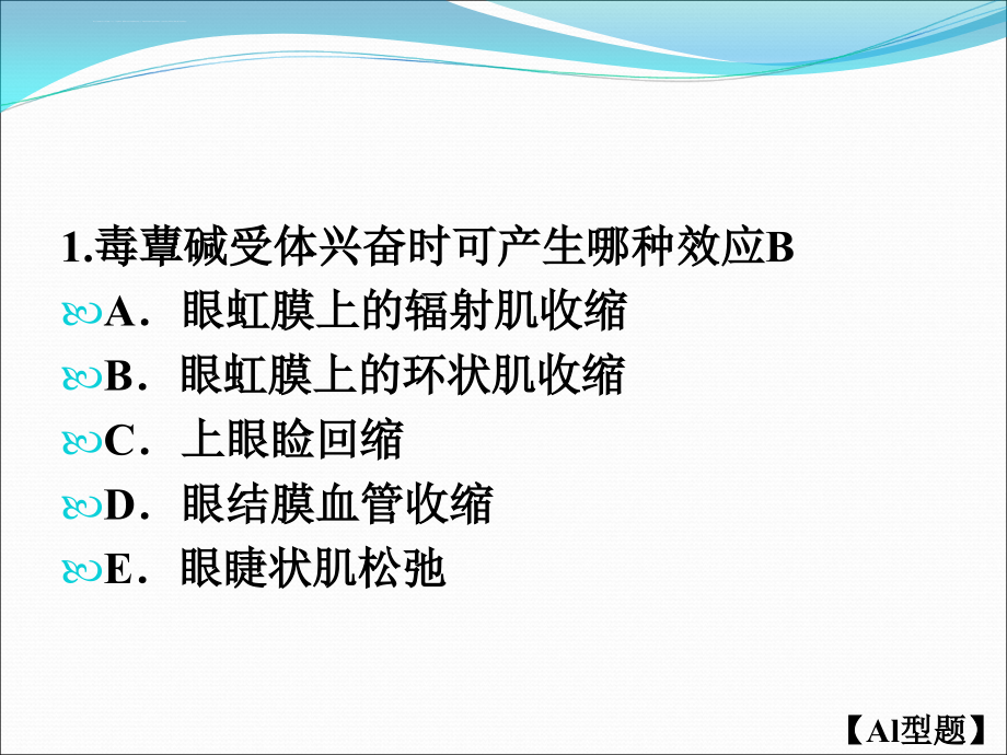 执业医师考试--2外周神经系统药理学课件_第2页