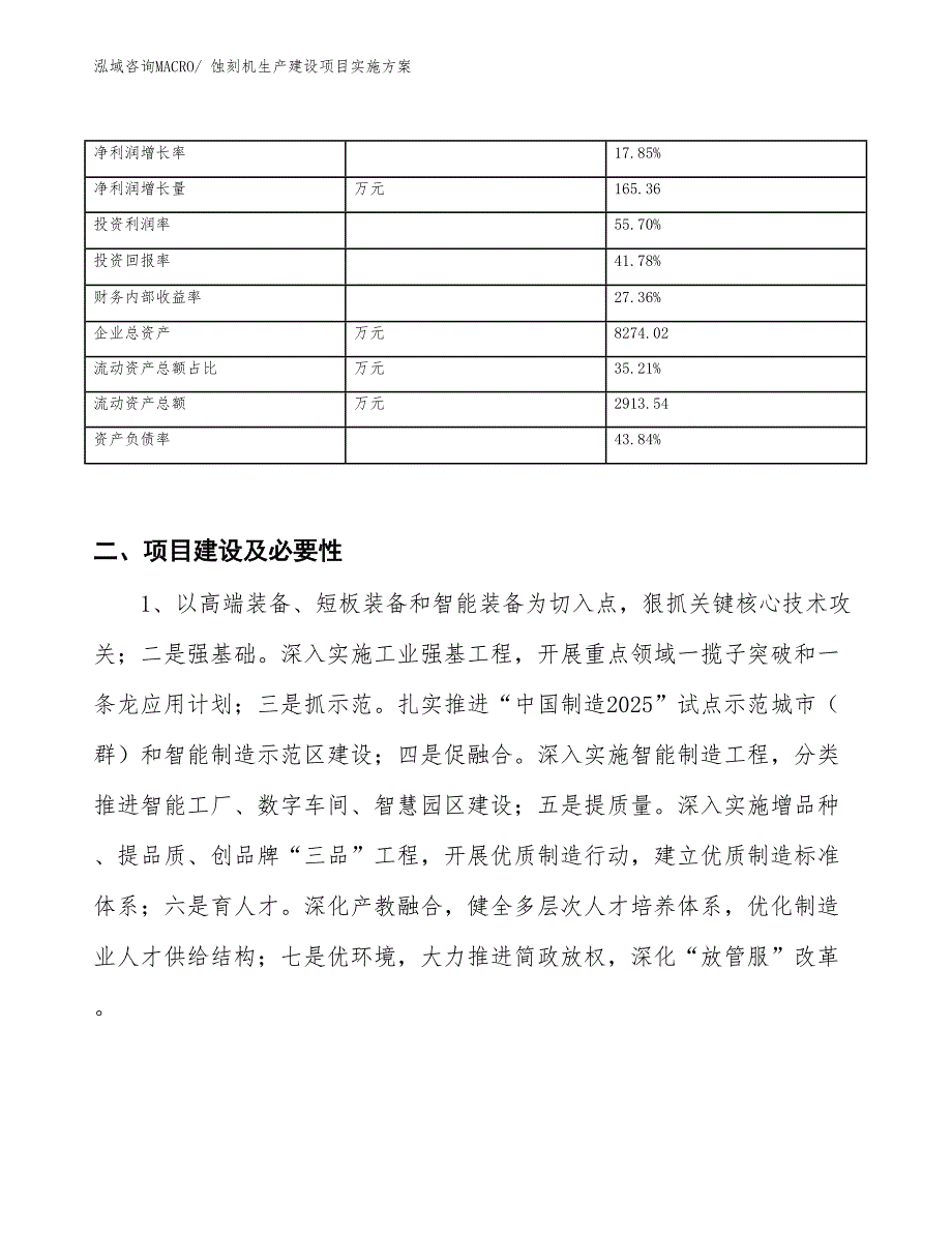 蚀刻机生产建设项目实施方案(总投资3651.44万元)_第3页