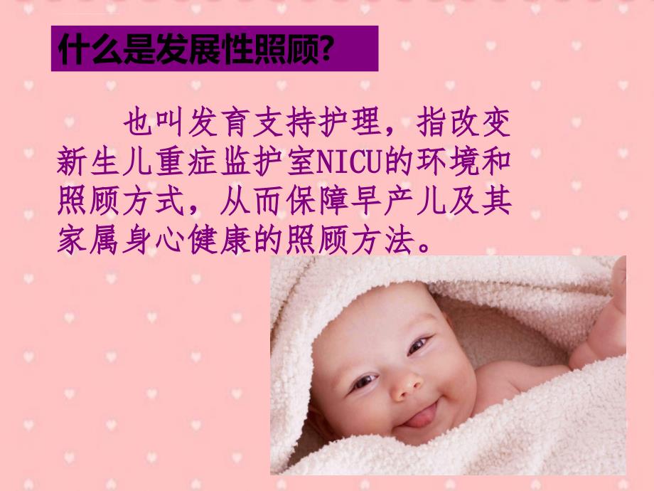 早产儿的发展性照顾与评价课件_第2页
