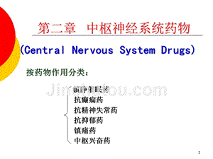 外周神经系统药物 (2)课件