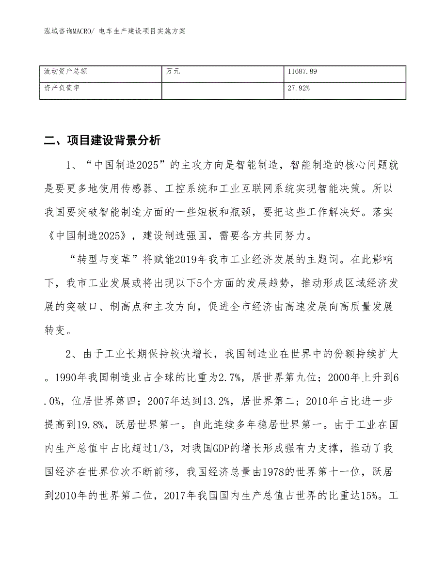 电车生产建设项目实施方案(总投资18671.20万元)_第3页