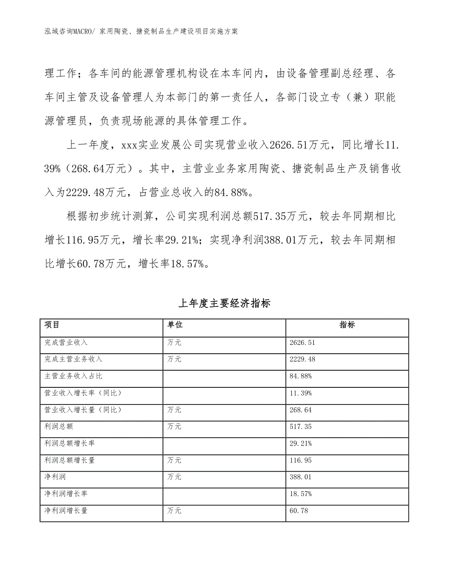 家用陶瓷、搪瓷制品生产建设项目实施方案(总投资2466.77万元)_第2页