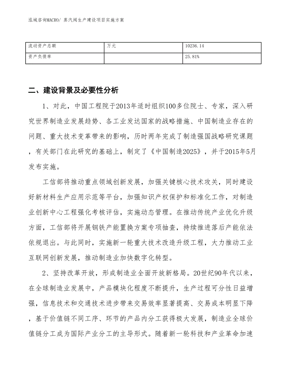 蒸汽阀生产建设项目实施方案(总投资13091.35万元)_第3页