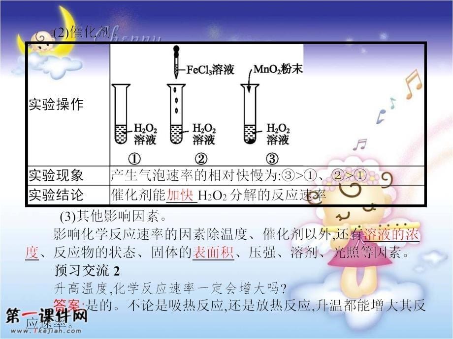 2017人教版高中化学必修二课件：2.3化学反应的速率和限度+第1课时课件_第5页