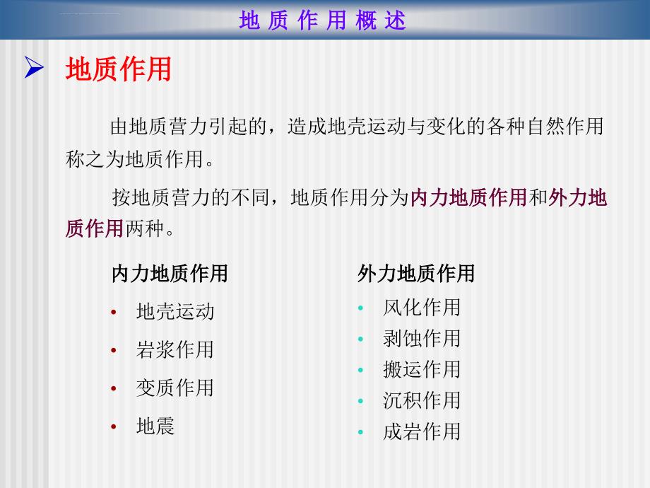 地质学-地质作用概述课件_第3页