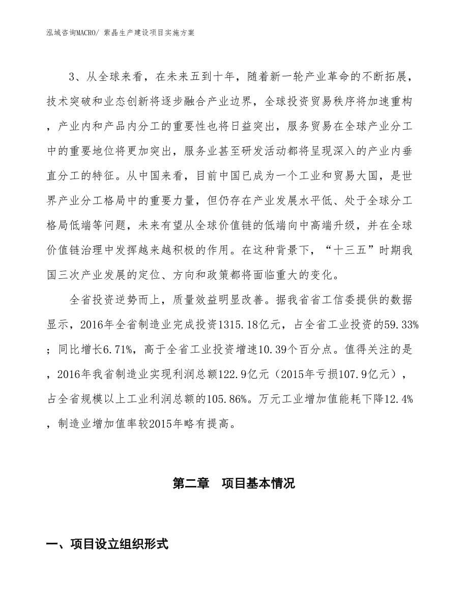 紫晶生产建设项目实施方案(总投资15807.57万元)_第5页