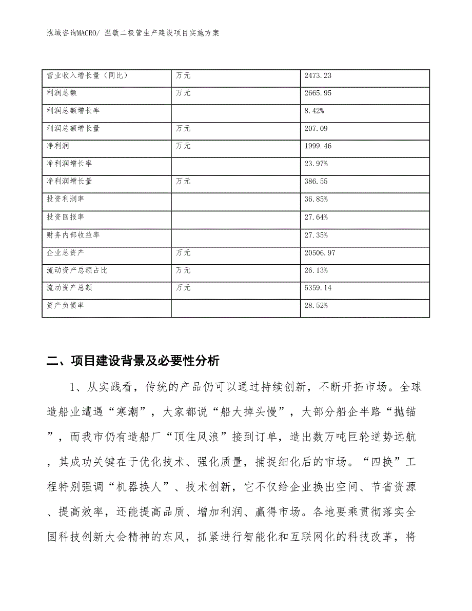 温敏二极管生产建设项目实施方案(总投资11329.10万元)_第3页