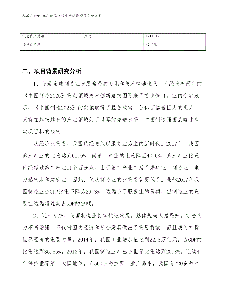 环境检测仪器生产建设项目实施方案(总投资3191.15万元)_第3页