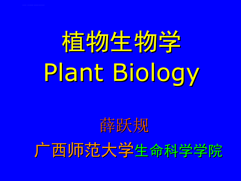 植物的进化和系统发育课件_第1页