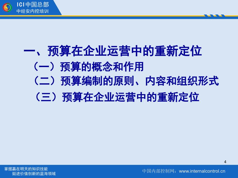 [财务管理]企业全面预算和战略成本管理_第4页