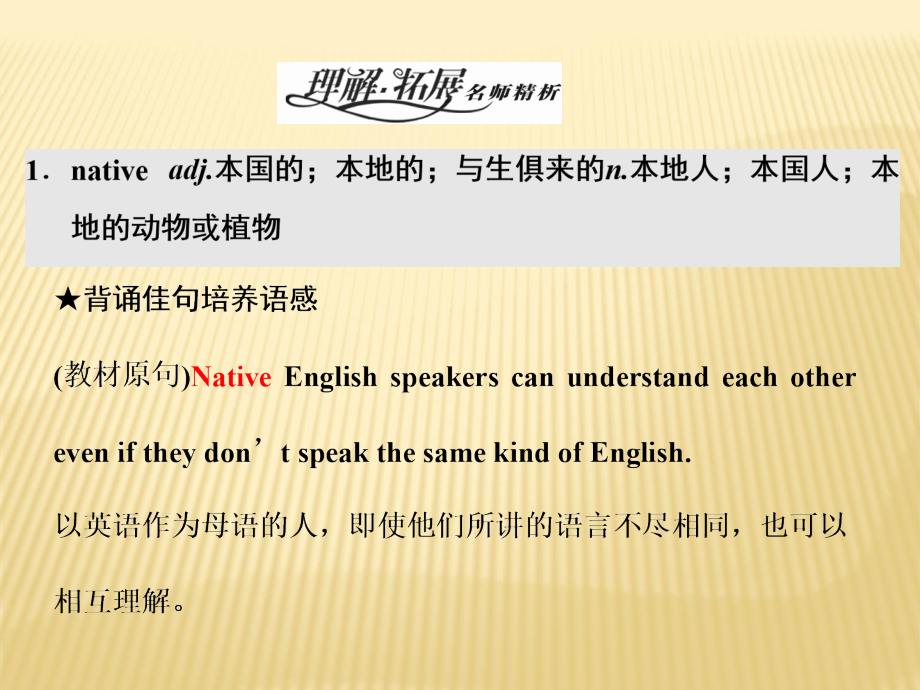 2018-2019版英语新学案同步人教必修一全国通用版课件：Unit+2+Section+Ⅱ　Warming+Up +Reading+—+Languag_第4页