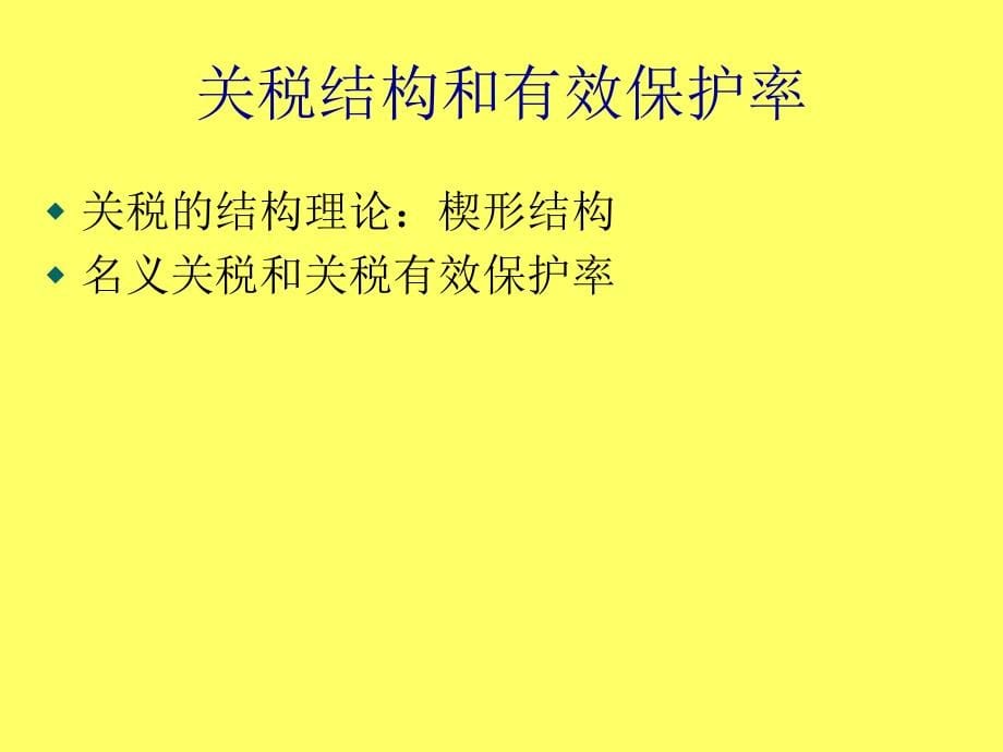 [经济学]南京大学硕士课程--国际经济学课件--国际经济学国际贸易政策_第5页