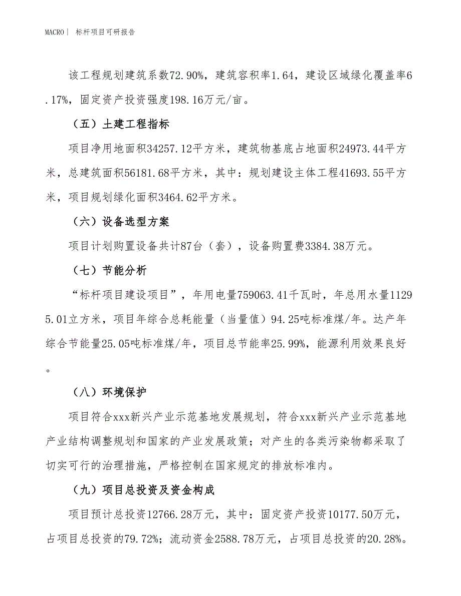 标杆项目可研报告_第3页