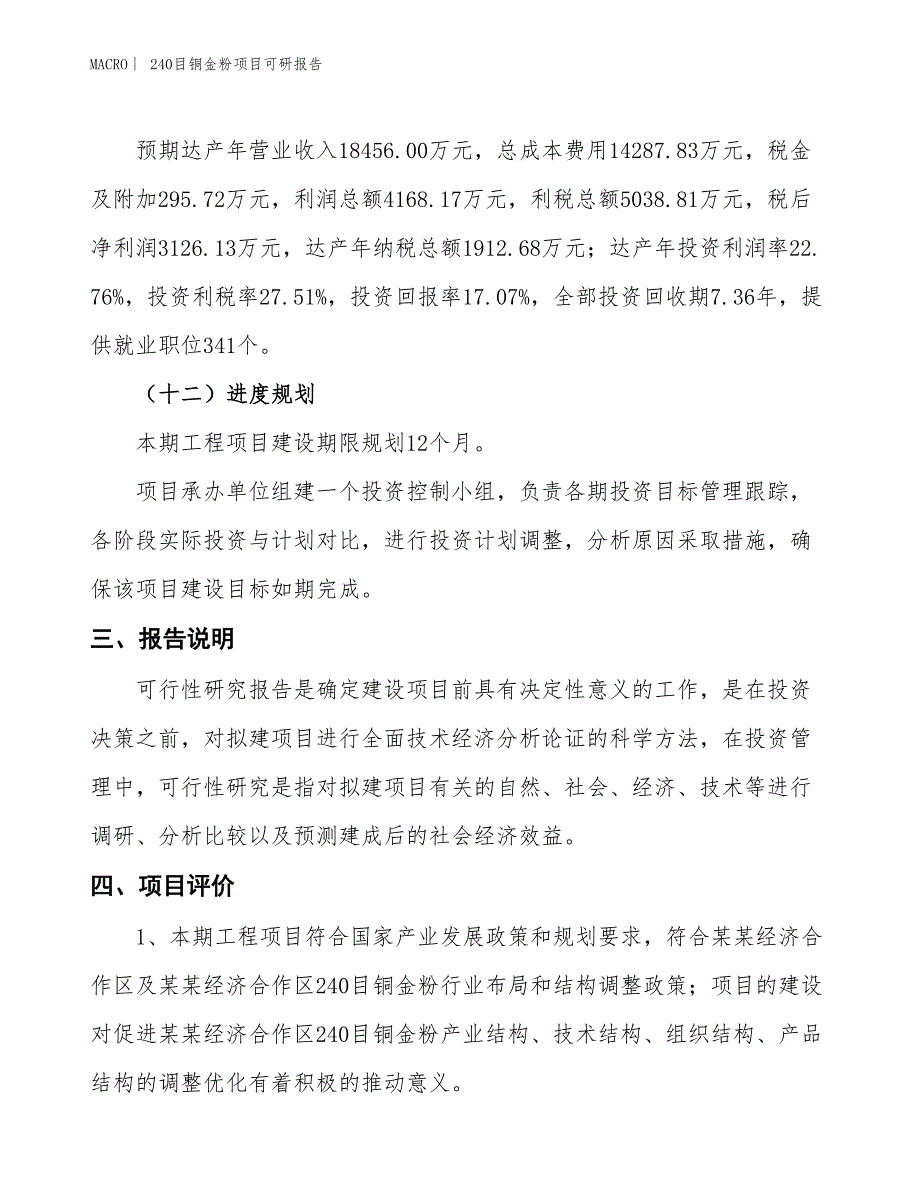 240目铜金粉项目可研报告_第4页