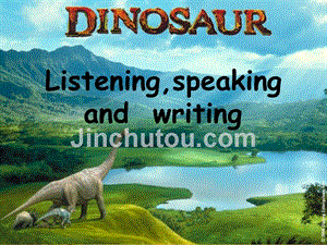 人教新课标高中英语必修二：Unit4 Wildlife protection-Listeningspeaking and writing课件