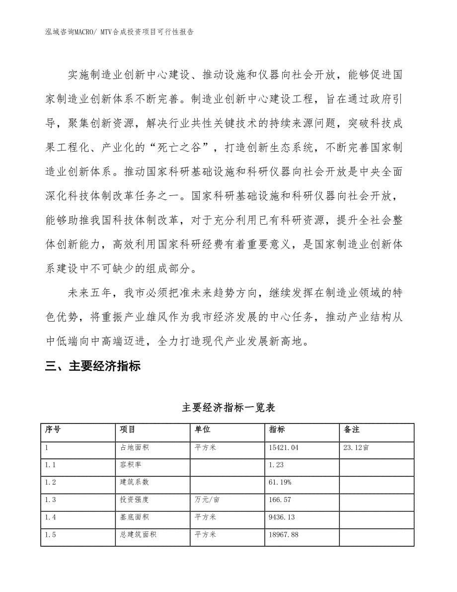 MTV合成投资项目可行性报告(总投资5531.16万元)_第5页