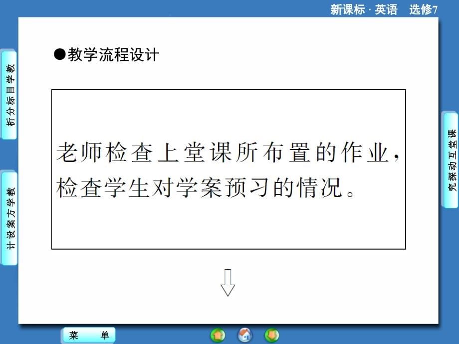 秋高中英语（新人教版选修7）教学课件：Unit 3-Period Ⅱ课件_第5页