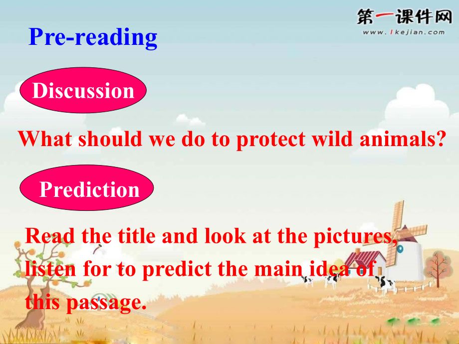 人教新课标高中英语必修二：Unit4 WIldlife protection-Reading课件_第3页