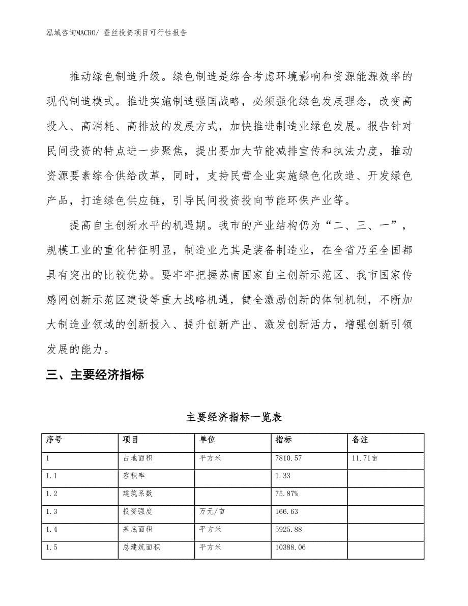 蚕丝投资项目可行性报告(总投资2657.78万元)_第5页