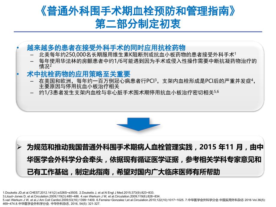 vte-接受抗栓药物治疗的普通外科病人围术期血栓管理解析_第3页