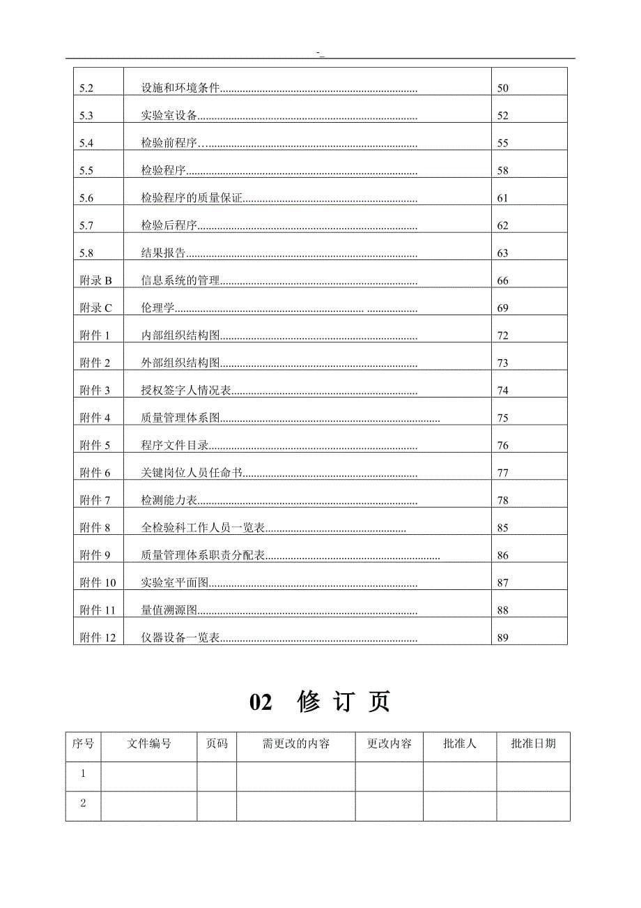 检验医学SOP资料1-质量介绍及其说明手册范本汇总资料_第5页