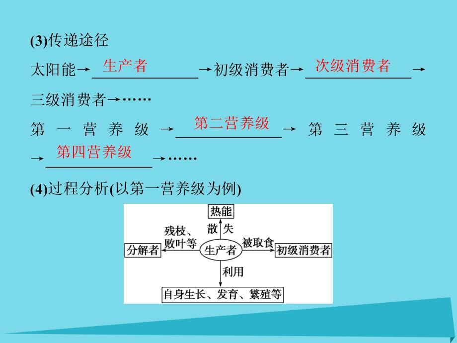 2017高中同步生物生态系统是一个相对稳定的系统课时2生态系统中的能量流动、生态系统中的物质循环课件(1)_第4页