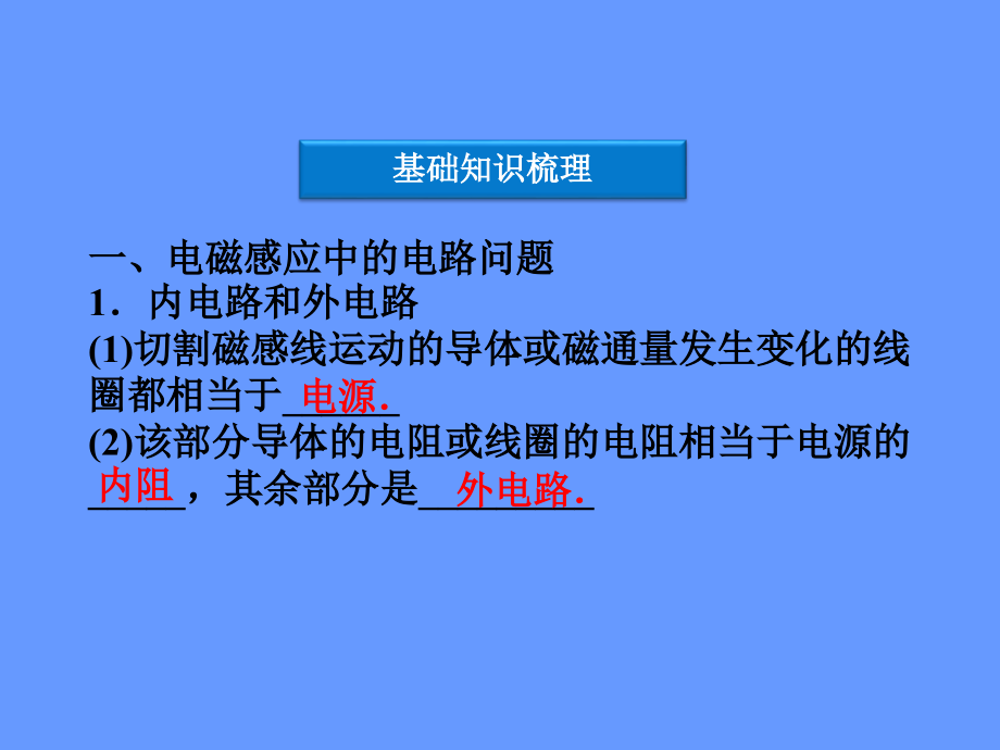 2012优化方案高考物理总复习(粤教版)课件第9章第三节_第3页