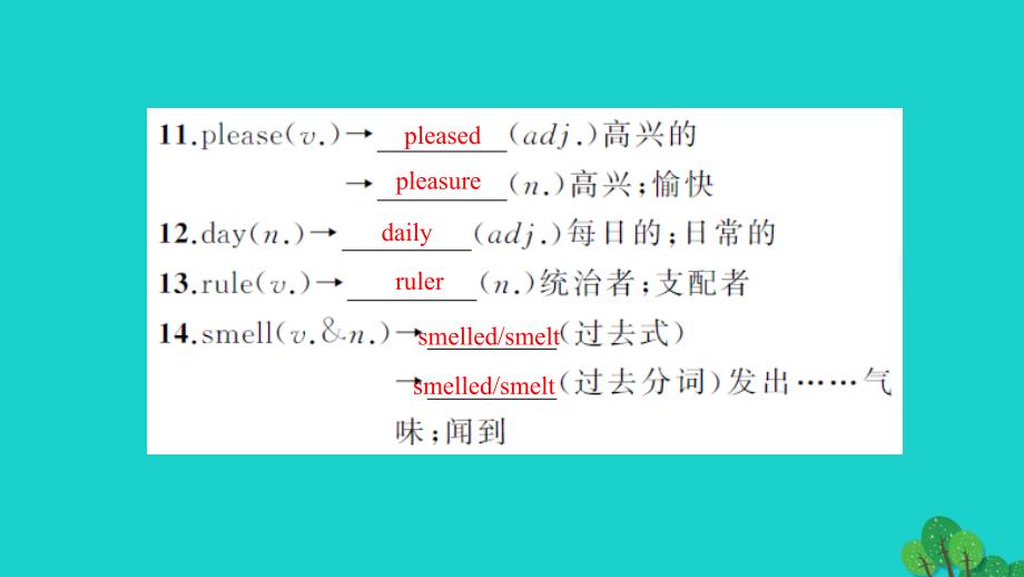 中考英语 第一轮 课本考点聚焦 第17讲 九全 Units 5-6课件2_第4页