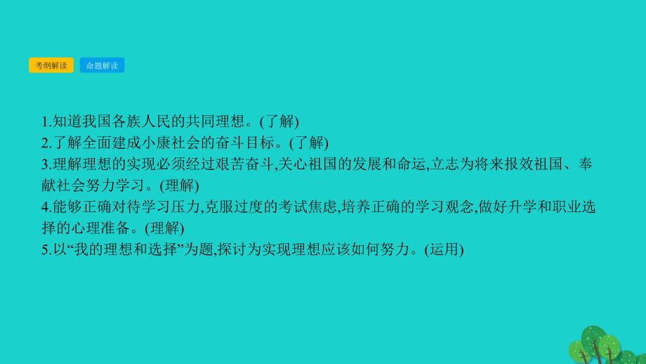 九年级 第四单元满怀希望 迎接明天课件_第2页