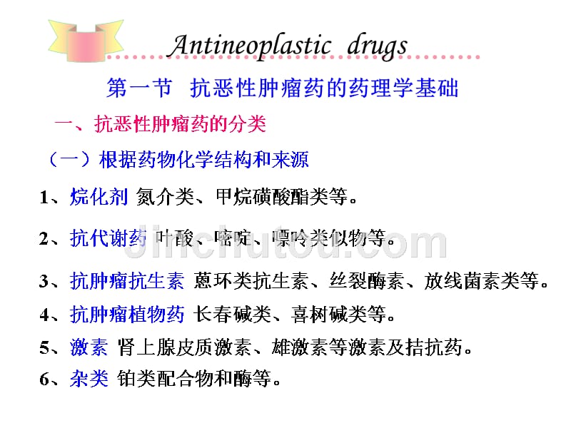 抗肿瘤药物的ppt课件_第3页