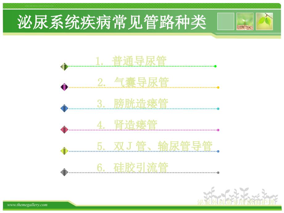 泌尿外科常见管路的护理课件_第1页