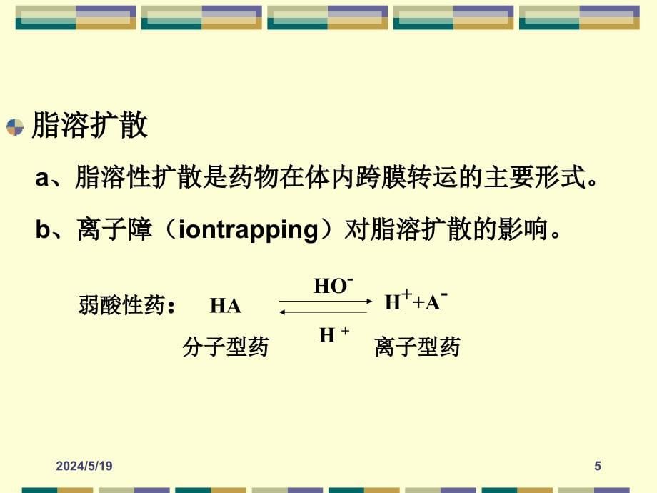 二章药物代谢动力学ppt课件_第5页