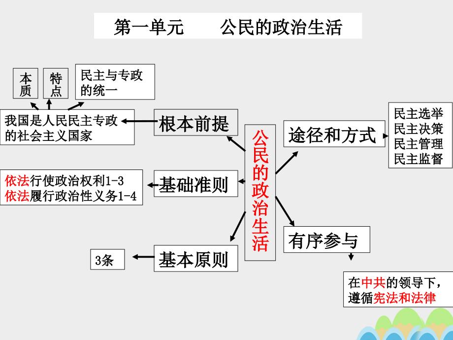 高中政治《政治生活》复习课件 新人教版必修2_第4页