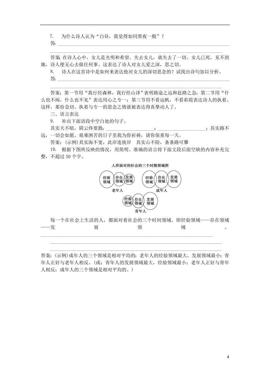 高中语文 2_5外国诗二首（二）同步测控（含解析）语文版必修5_第4页