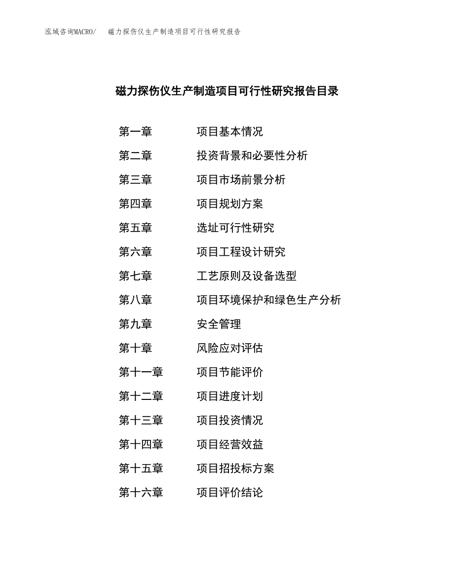 磁力探伤仪生产制造项目可行性研究报告_第4页