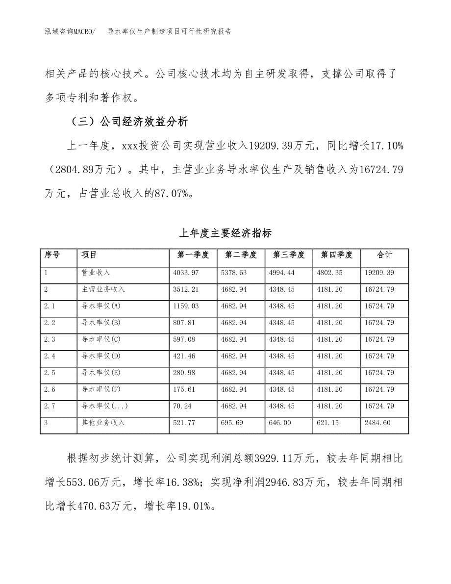 导水率仪生产制造项目可行性研究报告_第5页