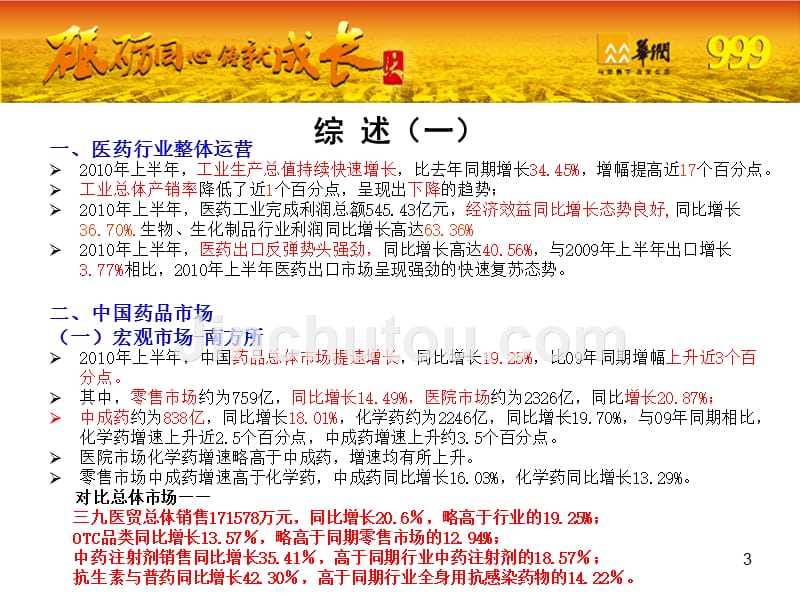 2010年上半年中国医药行业分析报告(ppt-90页)_第3页