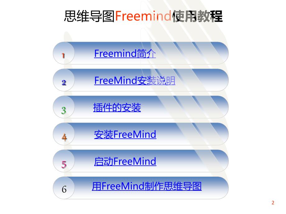 freemind思维导图使用幻灯片_第2页