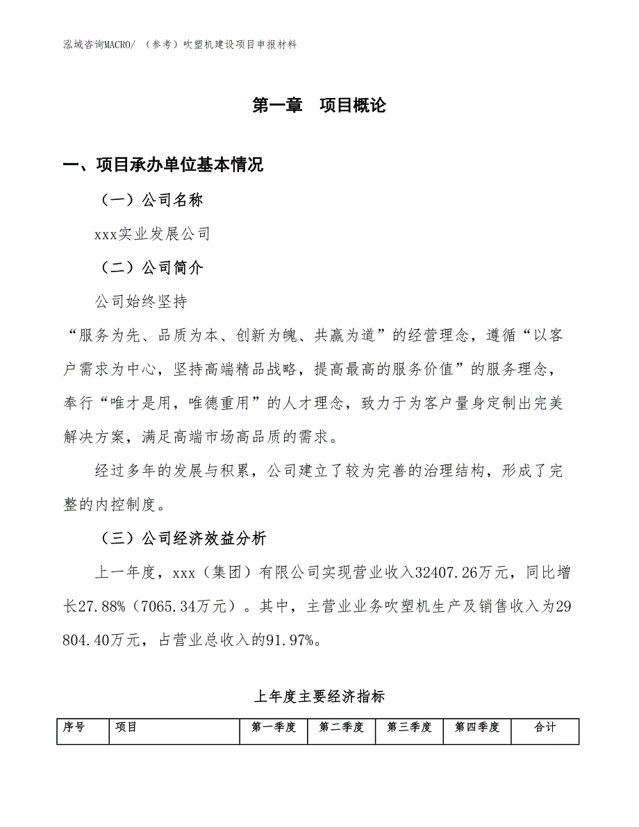 （参考）吹塑机建设项目申报材料_第4页