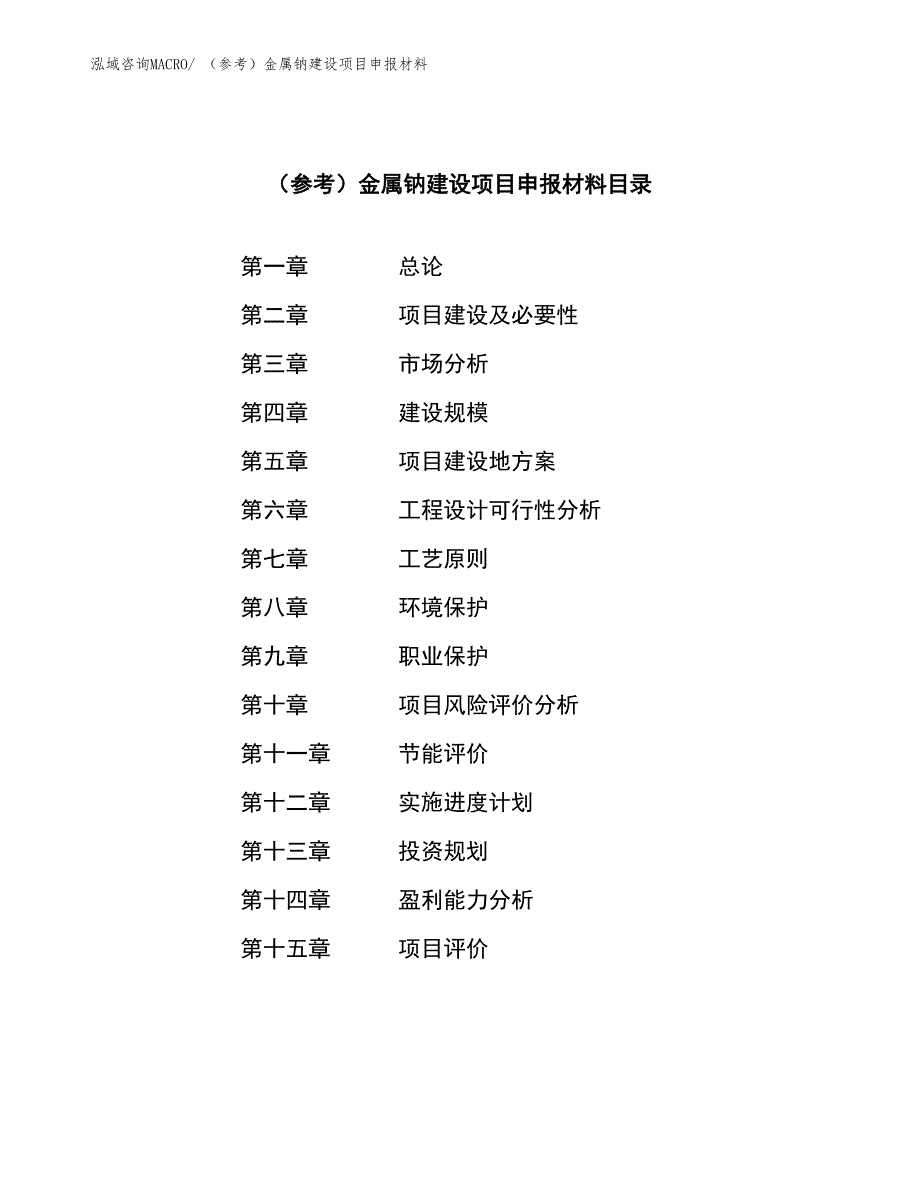 （参考）金属钠建设项目申报材料_第3页