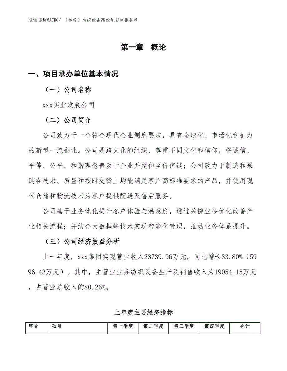 （参考）纺织设备建设项目申报材料_第4页