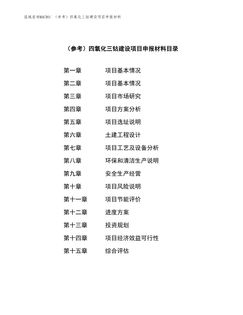 （参考）四氧化三钴建设项目申报材料_第3页