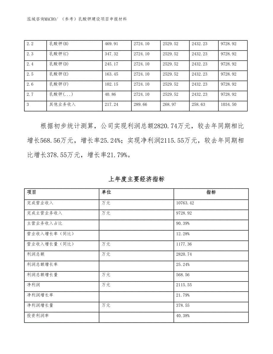 （参考）乳酸钾建设项目申报材料_第5页