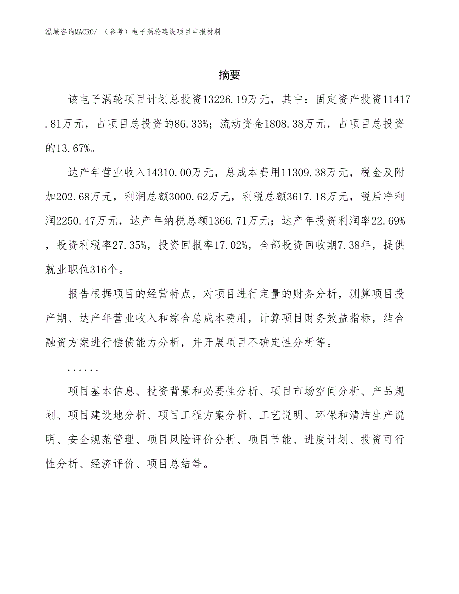 （参考）电子涡轮建设项目申报材料_第2页